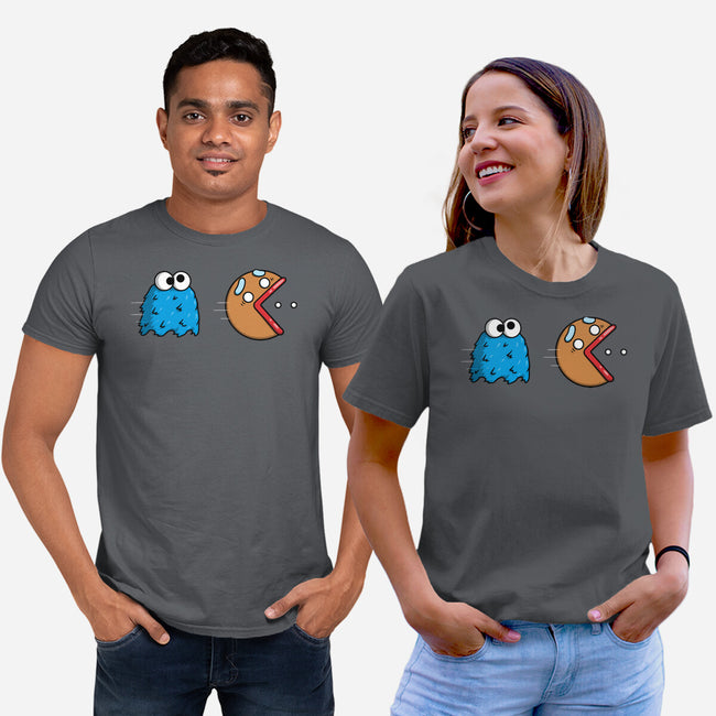 Cookie Man-Unisex-Basic-Tee-Raffiti