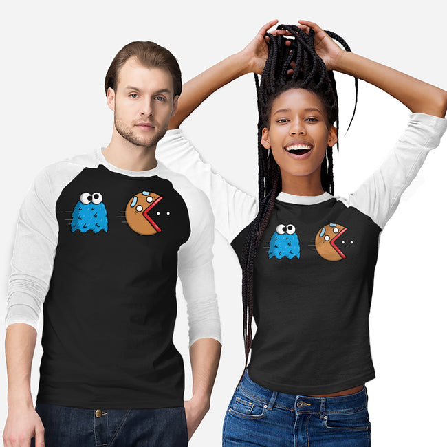 Cookie Man-Unisex-Baseball-Tee-Raffiti