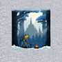 Snowy Quest-Mens-Heavyweight-Tee-rmatix