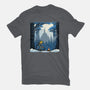 Snowy Quest-Womens-Fitted-Tee-rmatix