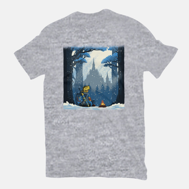 Snowy Quest-Mens-Heavyweight-Tee-rmatix