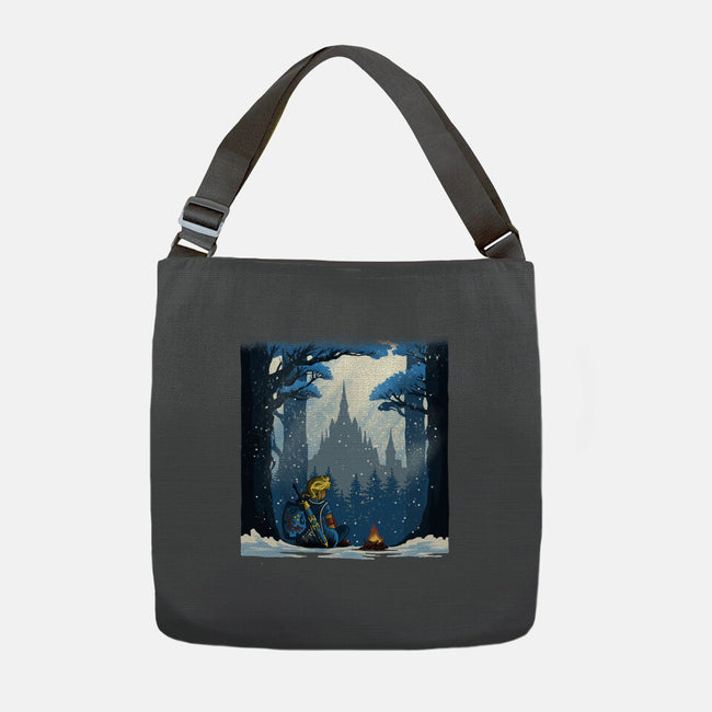 Snowy Quest-None-Adjustable Tote-Bag-rmatix