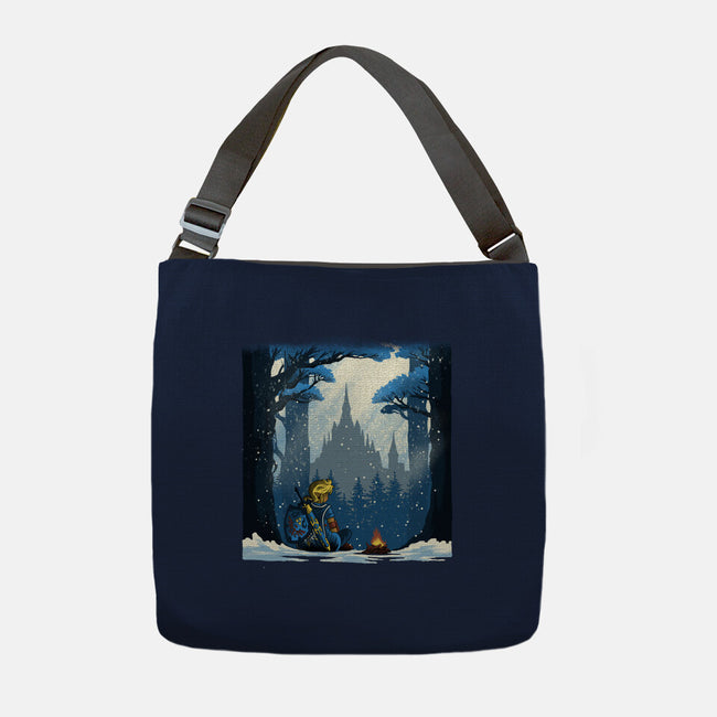 Snowy Quest-None-Adjustable Tote-Bag-rmatix