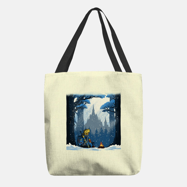 Snowy Quest-None-Basic Tote-Bag-rmatix