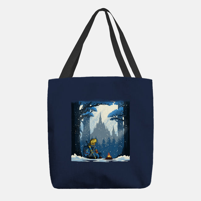 Snowy Quest-None-Basic Tote-Bag-rmatix