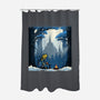 Snowy Quest-None-Polyester-Shower Curtain-rmatix