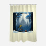 Snowy Quest-None-Polyester-Shower Curtain-rmatix