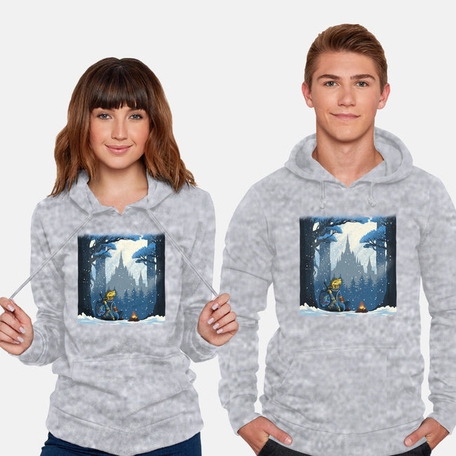Snowy Quest-Unisex-Pullover-Sweatshirt-rmatix