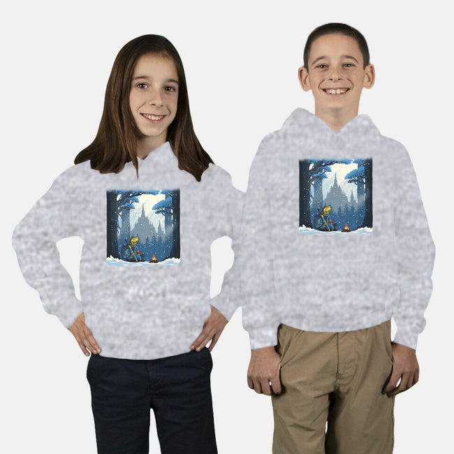 Snowy Quest-Youth-Pullover-Sweatshirt-rmatix