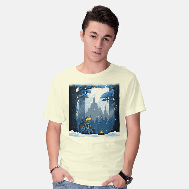 Snowy Quest-Mens-Basic-Tee-rmatix