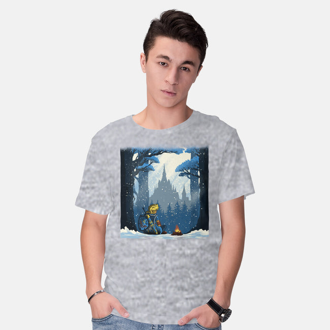 Snowy Quest-Mens-Basic-Tee-rmatix