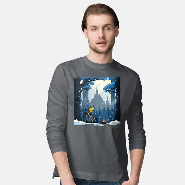 Snowy Quest-Mens-Long Sleeved-Tee-rmatix