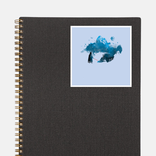 Dark Side Of The Winter-None-Glossy-Sticker-kharmazero