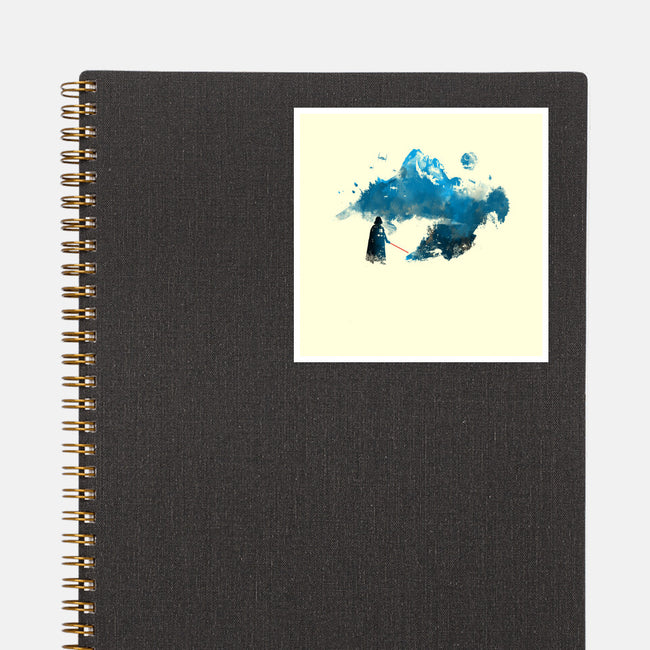 Dark Side Of The Winter-None-Glossy-Sticker-kharmazero