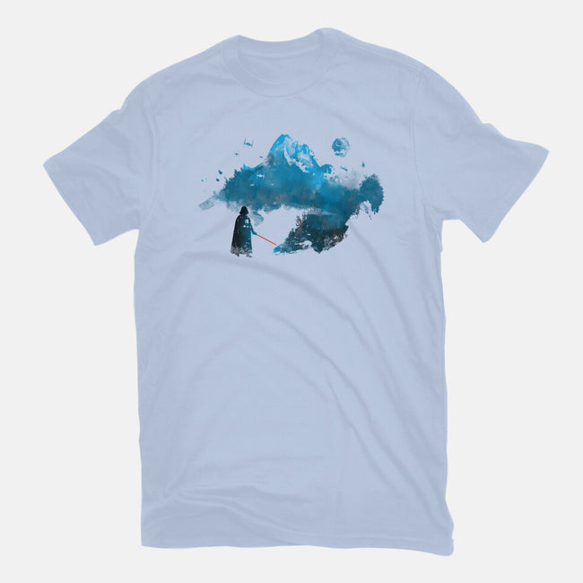 Dark Side Of The Winter-Womens-Fitted-Tee-kharmazero