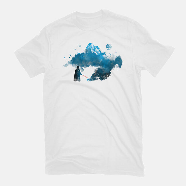 Dark Side Of The Winter-Womens-Fitted-Tee-kharmazero