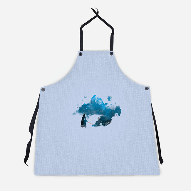 Dark Side Of The Winter-Unisex-Kitchen-Apron-kharmazero