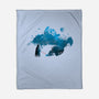 Dark Side Of The Winter-None-Fleece-Blanket-kharmazero