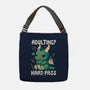 Adulting Hard Pass-None-Adjustable Tote-Bag-Vallina84