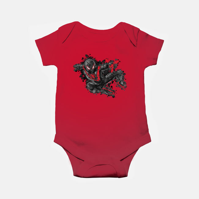 Miles Splatter-Baby-Basic-Onesie-nickzzarto