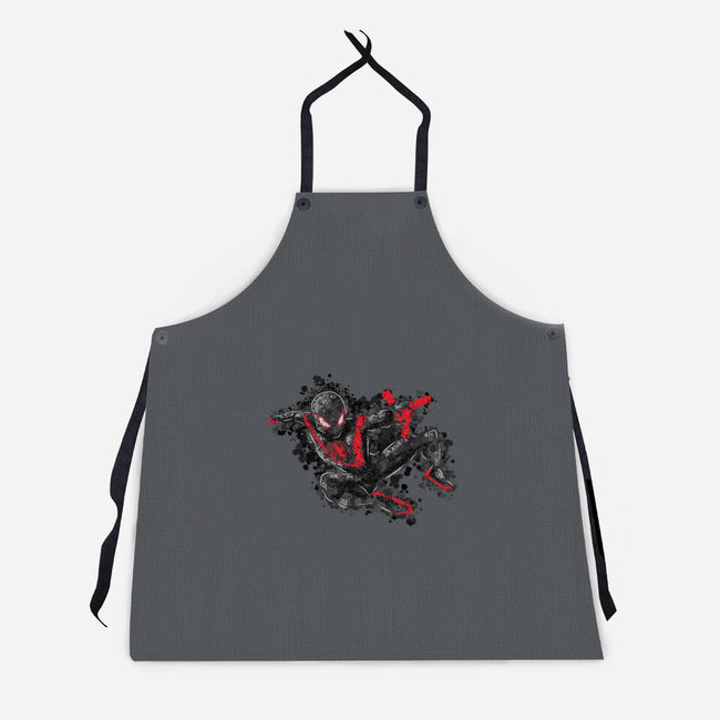 Miles Splatter-Unisex-Kitchen-Apron-nickzzarto