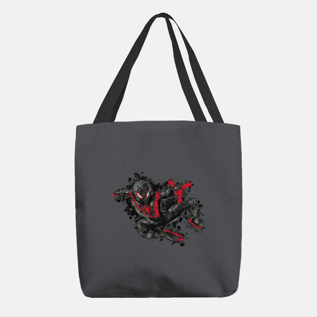 Miles Splatter-None-Basic Tote-Bag-nickzzarto