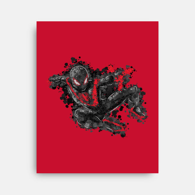 Miles Splatter-None-Stretched-Canvas-nickzzarto