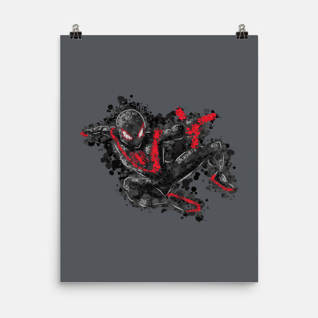 Miles Splatter-None-Matte-Poster-nickzzarto