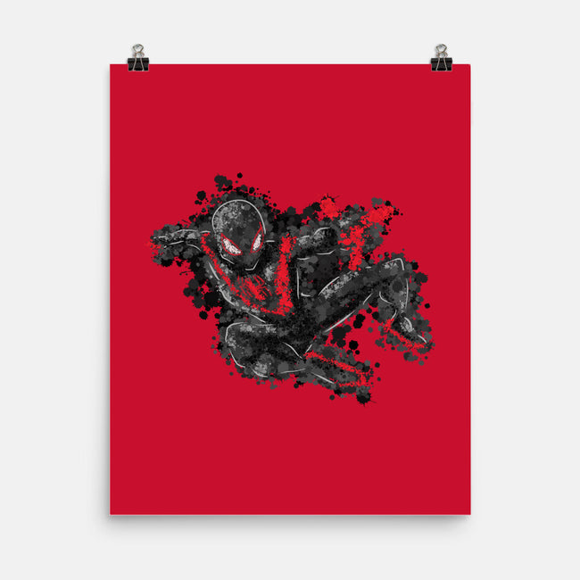 Miles Splatter-None-Matte-Poster-nickzzarto