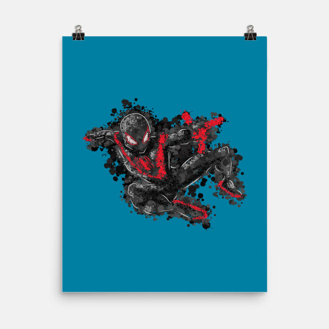 Miles Splatter-None-Matte-Poster-nickzzarto