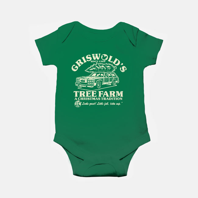 Griswold's Tree Farm-Baby-Basic-Onesie-SuperEdu