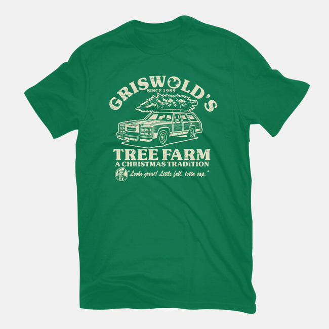 Griswold's Tree Farm-Mens-Basic-Tee-SuperEdu