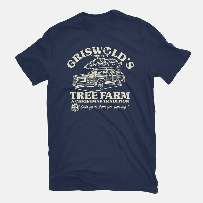 Griswold's Tree Farm-Womens-Basic-Tee-SuperEdu