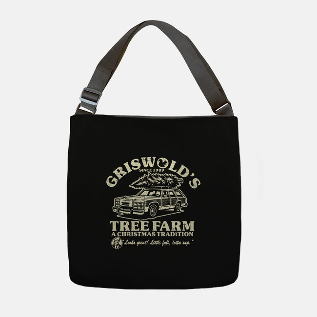 Griswold's Tree Farm-None-Adjustable Tote-Bag-SuperEdu