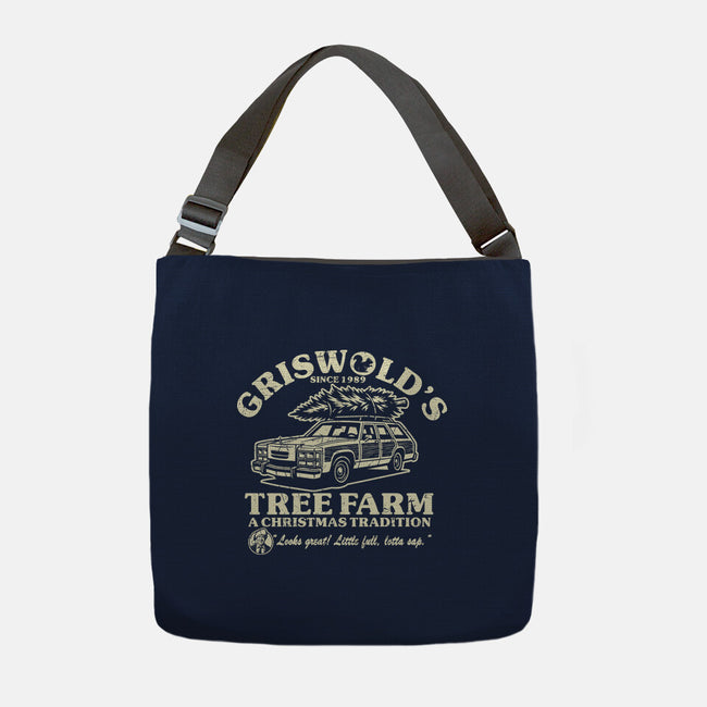 Griswold's Tree Farm-None-Adjustable Tote-Bag-SuperEdu