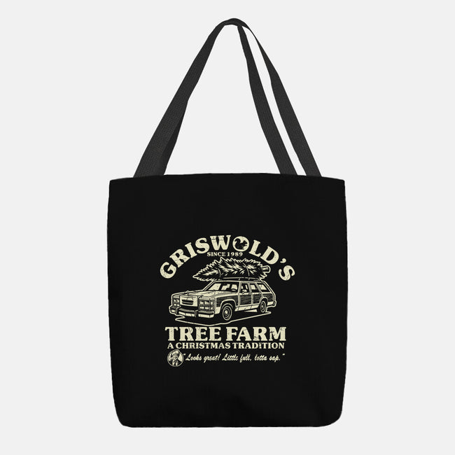 Griswold's Tree Farm-None-Basic Tote-Bag-SuperEdu
