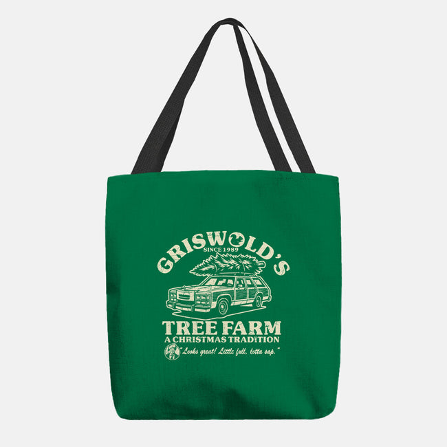 Griswold's Tree Farm-None-Basic Tote-Bag-SuperEdu