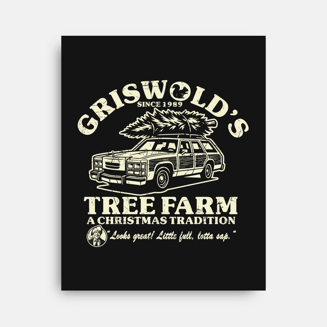 Griswold's Tree Farm-None-Stretched-Canvas-SuperEdu