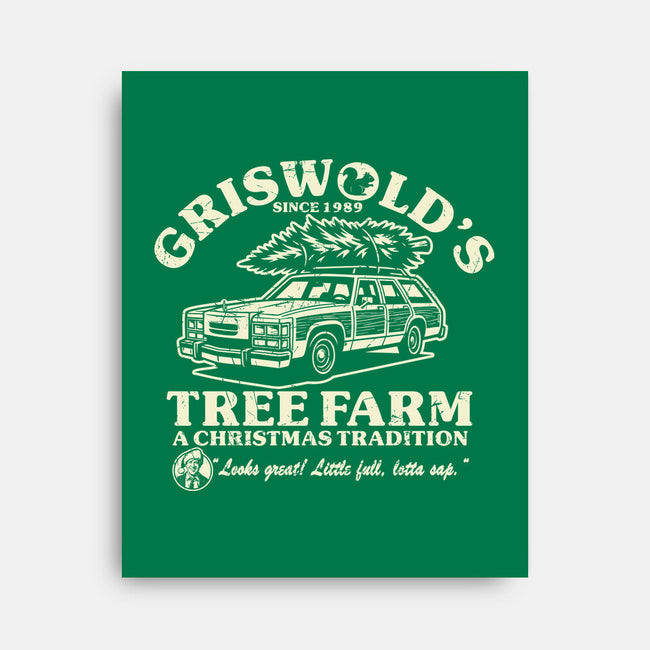 Griswold's Tree Farm-None-Stretched-Canvas-SuperEdu