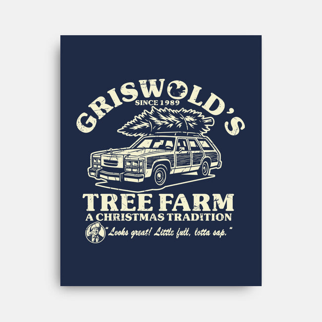 Griswold's Tree Farm-None-Stretched-Canvas-SuperEdu