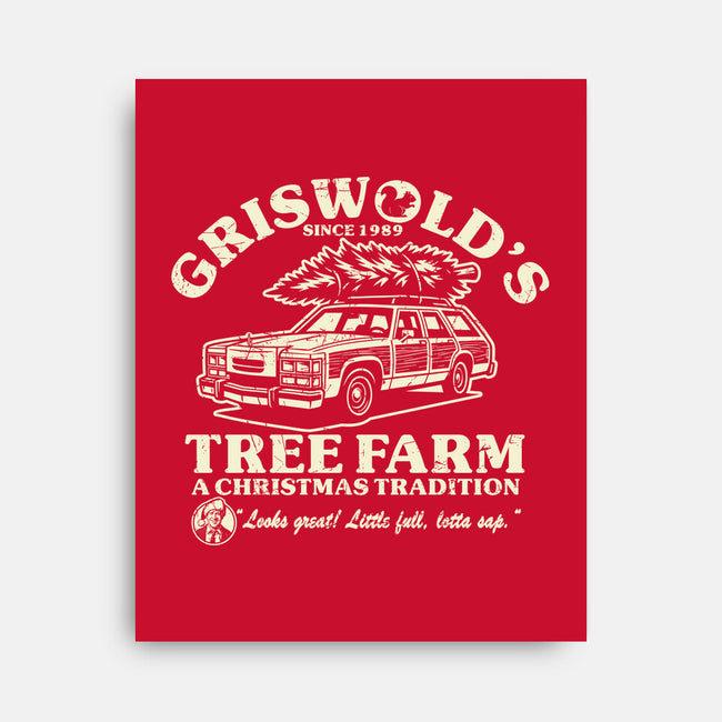 Griswold's Tree Farm-None-Stretched-Canvas-SuperEdu