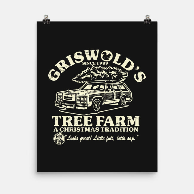 Griswold's Tree Farm-None-Matte-Poster-SuperEdu