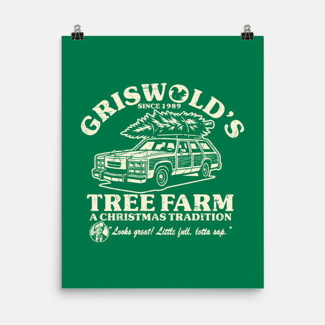 Griswold's Tree Farm-None-Matte-Poster-SuperEdu