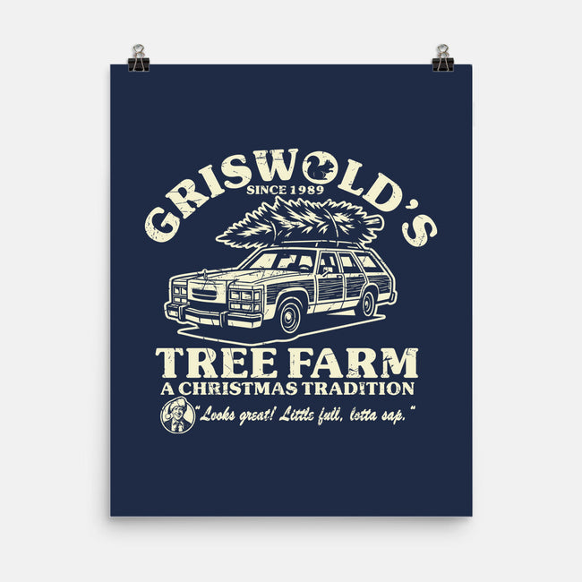 Griswold's Tree Farm-None-Matte-Poster-SuperEdu