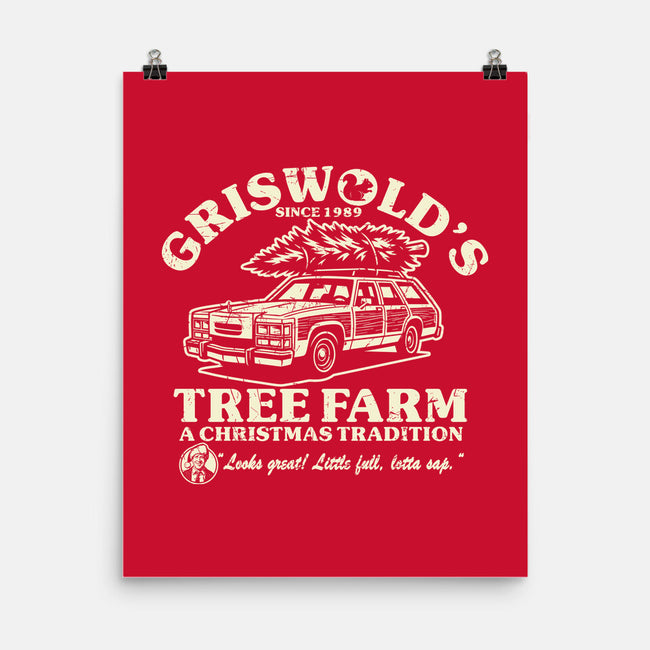 Griswold's Tree Farm-None-Matte-Poster-SuperEdu