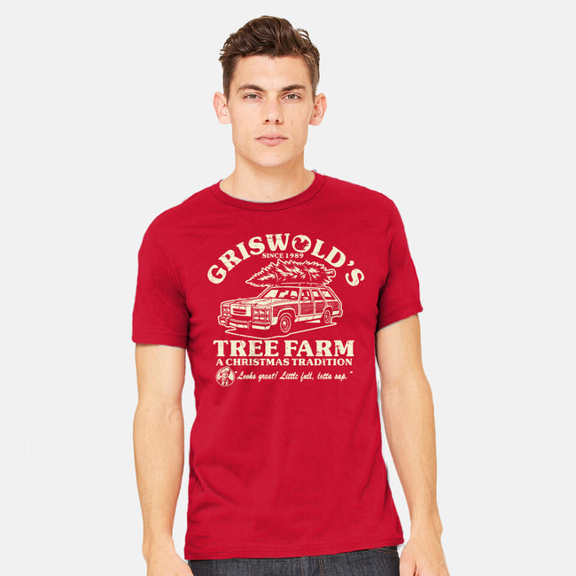 Griswold's Tree Farm-Mens-Heavyweight-Tee-SuperEdu