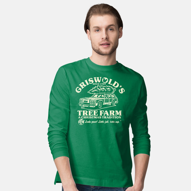 Griswold's Tree Farm-Mens-Long Sleeved-Tee-SuperEdu