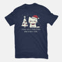I Wish You A Christmas-Womens-Basic-Tee-BridgeWalker