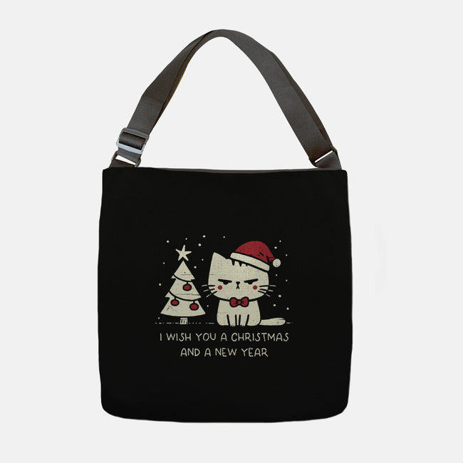 I Wish You A Christmas-None-Adjustable Tote-Bag-BridgeWalker