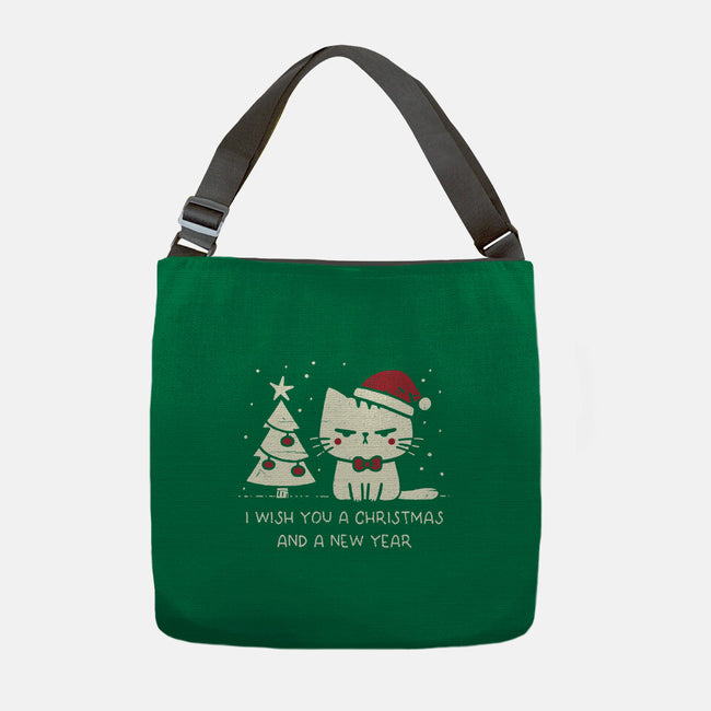I Wish You A Christmas-None-Adjustable Tote-Bag-BridgeWalker